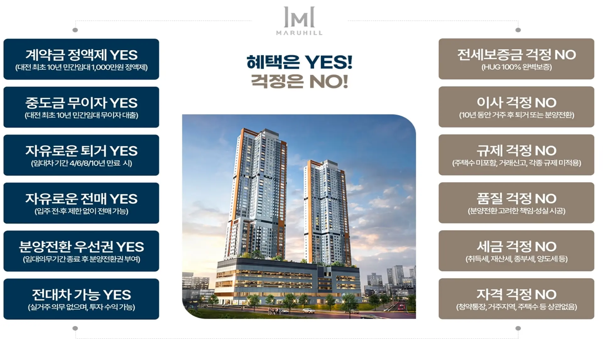 대전 용전 마루힐 브랜드